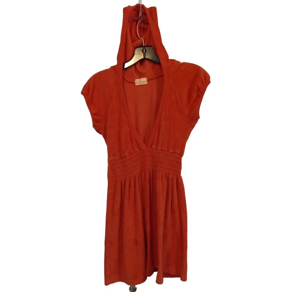 Havana Orange‎ midi length hooded swim cover